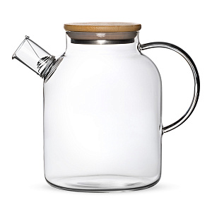 Чайник заварочный 1,8л с крышкой стекло 000000000001221261
