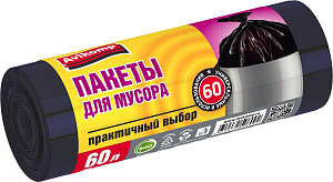 Мусорные пакеты Avikomp, 60л, 30 шт. 000000000001091697