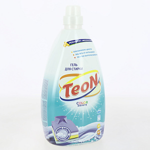 Гель для стирки 1,9л TEON Color&White белых и цветных вещей из натуральных синтетических и смешанных тканей 000000000001202734