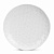 Тарелка обеденная 27см NINGBO Соты белый глазурованная керамика 000000000001217620