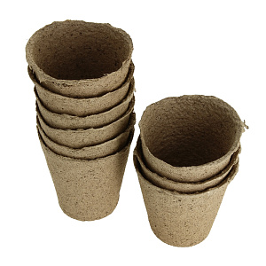 Набор торфяных горшков Экоторф, 90х90 см, 9 шт. 000000000001153755