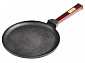 Сковорода блинная 24см BRIZOLL ОПТИМА с деревянной ручкой чугун