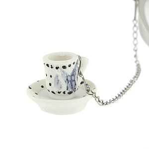 Ситечко для чая 4х4,5см FACKELMANN Coffee&Tea с цепочкой 000000000001091549