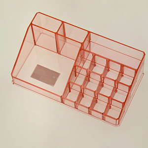Органайзер д/хранения косметики LILLY розовый, пластикSWP-0940RS 000000000001192310