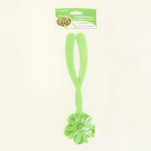 Набор приборов для салата 2предмета МУЛЬТИДОМ Цветы L31,5см пластмасса VL50-140 000000000001205877