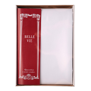 Скатерть Бэль Ви, белый, 150?250 см, полиэстер, хлопок 000000000001068309