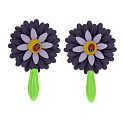 Набор крючков Flower Power VIGAR, фиолетовый, 2 шт. 000000000001129648