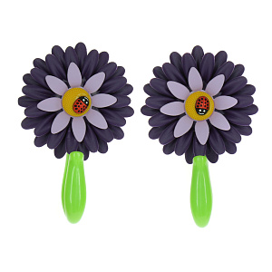 Набор крючков Flower Power VIGAR, фиолетовый, 2 шт. 000000000001129648