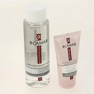 Набор подарочный Я САМАЯ Skin Care Essentials Вода мицеллярная 200мл + Крем для лица 50мл 10479 000000000001202551
