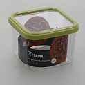 БАНКА ДЛЯ СЫПУЧИХ ПРОДУКТОВ 0,6л 11x11x8,5см КВАДРАТНАЯ CUBBO, ПЛАСТИК, 432660299 000000000001199623