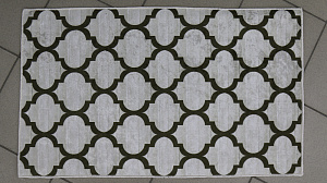 Коврик универсальный 60х100см ПОСУДА ЦЕНТР Орнамент коричневый полиэстер 000000000001187092