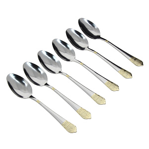 Набор столовых ложек 6шт M010030/R010203 нержавеющая сталь 000000000001173268