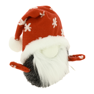 Игрушка Гном 30см БИРЮСИНКА Скандинавия серый полиэстер 000000000001207677