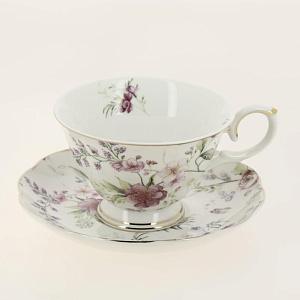 Набор чайный фарфор 12шт (6 чашек 230мл + 6 блюдец0 подарочная упаковка Аглая Balsford 178-43008 000000000001200563