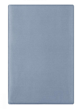 Проcтыня 270x240см DE'NASTIA NEW сатин голубой хлопок 000000000001215807