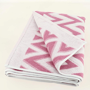 Полотенце махровое Privilea,75*150,100% хл,арт9С60 Антураж,розовый.Пр-во Беларусь 000000000001188516