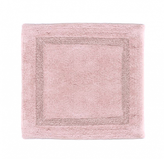 Коврик для туалета DE'NASTIA 50х50см 100%Хлопок розовый Индия M111160 000000000001181258