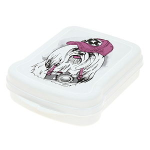 Контейнер для бутербродов Собаки Бытпласт 000000000001167487