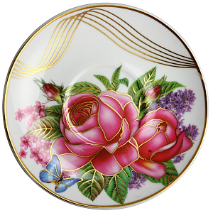 Чайный набор Цветные линии Matissa, 220мл, 12 предметов 000000000001140322