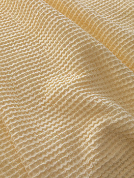 Покрывало 175x200см DE'NASTIA вафельное молочный хлопок 000000000001228486