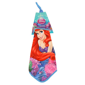 Полотенцe Русалочка Disney,  30?30 см, микрофибра 000000000001107397