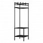 Вешалка напольная 43х43х175см LUCKY угловая металл черный