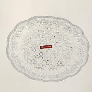 Блюдо овальное 20х16см NEW CARAT иранское стекло 000000000001205475