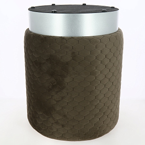 Пуф 35х35х40см DREAMBAG Honey коричневый велюр 000000000001211380