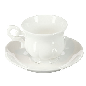 Кофейная пара White Royal Porcelain Public, 100мл 000000000001124168