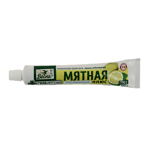 Зубная паста 100гр Весна Мятная Лимон+отбеливание 1920 000000000001202511