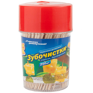 Зубочистки 250шт Фрекен БОК деревянные 000000000001205285