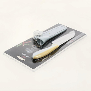 Нож малый 13см FACKELMANN SANTOKU Eversharp нержавеющая сталь/пластик 000000000001201153