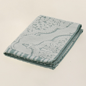 Полотенце 30x50см LUCKY Византия зеленое 100% хлопок 000000000001181604