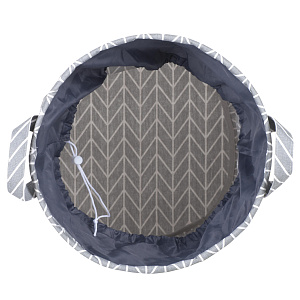 Корзина для хранения D35см h55см МАСТЕР ХАУС полиэстер 000000000001182638