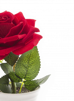 Цветок искусственный "Роза"19смR010477 000000000001189340