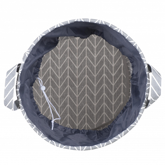 Корзина для хранения D35см h55см МАСТЕР ХАУС полиэстер 000000000001182638