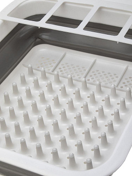 Сушилка для посуды 36х30,5х11,5см полипропилен/термопластичная резина 000000000001228332