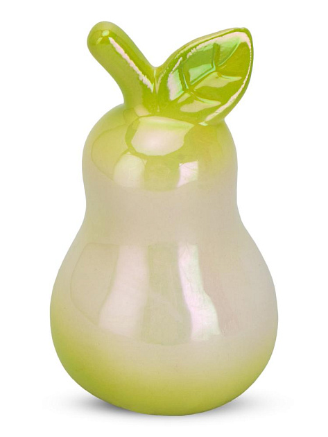 Фигура декоративная 10см Груша градиент 2 керамика 000000000001224039