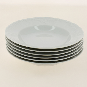 Набор тарелок глубоких 6шт 22,5см CMIELOW Rococo фарфор 000000000001172698