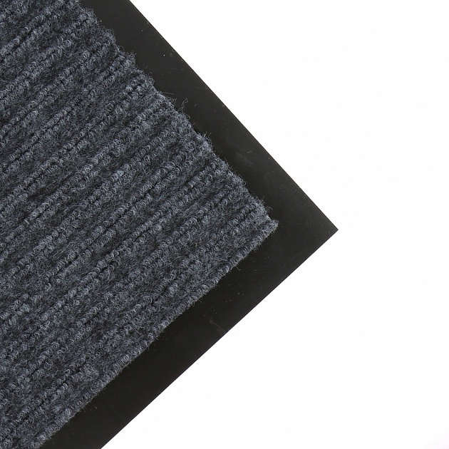 Влаговпитывающий ребристый коврик Vortex, серый, 50х80 см 000000000001054631