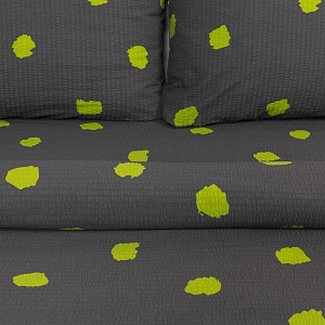 Комплект постельного белья "Этель" 1,5 спальное Grey storm 143х215см, 150х214см, 70х70см-2шт, 100% хлопок 4616007 000000000001202298