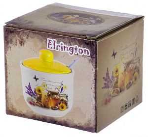 Сахарница с фарфор.ложкой,под.уп.,110-07022,Миель 000000000001177438