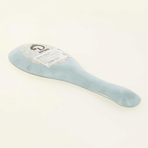 Подставка под ложку 21x7,5x1,4см ДОЛЯНА Счастливый Санта стекло 000000000001209613