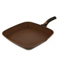 Сковорода Гриль 28см LADINA REGULAR Terracotta антипригарное покрытие алюминий 000000000001204292