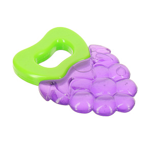 Игрушка-Прорезыватель Виноградик  Lubby, от 4 месяцев, силикон, вода 000000000001140992