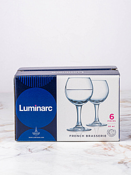 ФРАНЦУЗСКИЙ РЕСТОРАНЧИК Набор рюмок для водки 6шт 65мл LUMINARC стекло H9951 000000000001119958
