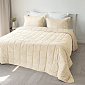 Покрывало 240x260см DE'NASTIA молочный вельвет полиэстер
