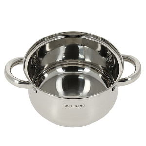 Набор кастрюль Wellberg, 6 предметов 000000000001168580