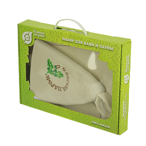 Набор для бани и сауны Банные штучки, войлок, 3 предмета 000000000001131737