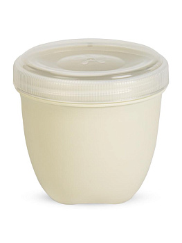 Банка с крышкой 260мл PHIBO ECO STYLE светло-серый пластик 000000000001092306